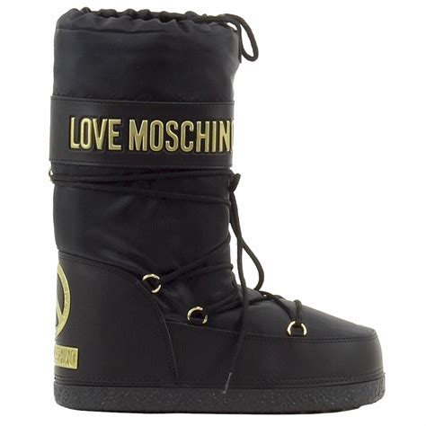 love moschino snow boots|moschino snow boots women.